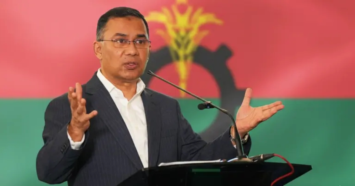 প্রধানমন্ত্রী হওয়ার দৌড়ে তারেক রহমান এগিয়ে : দ্য ইকোনমিস্ট