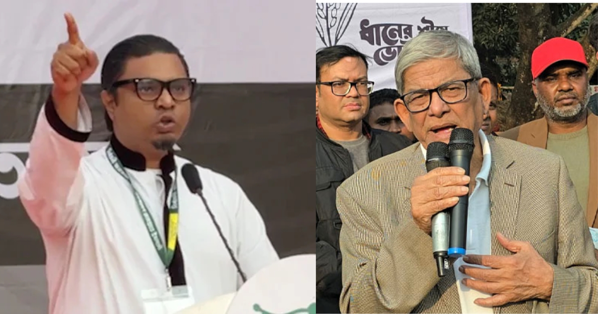 মিথ্যাবাদী মির্জা ফকরুল ইসলাম আলমগীরকে দুর্নীতি ও চাঁদাবাজির জন্য লালকার্ড দেখাতে হবে : রাশেদ প্রধান