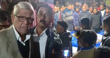 রমেশ চন্দ্র সেনকে শেষ শ্রদ্ধা জানাতে ছুটে গেলেন মির্জা ফখরুল