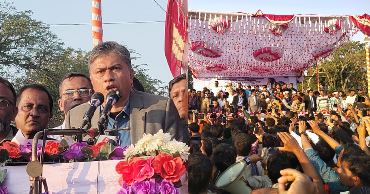 জনসমুদ্রের উত্তাল ঢেউ বালু দিয়ে আটকে রাখা যায় না : স্বতন্ত্র প্রার্থী হাসান মামুন