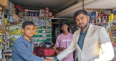 ভোলা-২ আসনে স্বতন্ত্র প্রার্থী অ্যাডভোকেট মহিবুল্লাহ খোকনের ব্যাপক গণসংযোগ