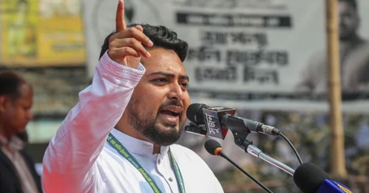 ঢাকা-১১ আসনে উন্নয়ন না হওয়ার একমাত্র কারণ ভূমিদস্যুতা, এই এলাকার শত শত মানুষকে নিঃস্ব করে দেওয়া হয়েছে : নাহিদ