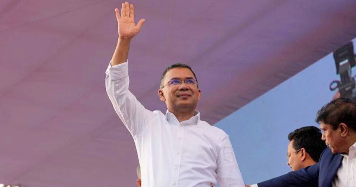 প্রধানমন্ত্রী হিসাবে তারেক রহমানকে সবচেয়ে সম্ভাব্য প্রার্থী হিসাবে দেখা হচ্ছে : রয়টার্স