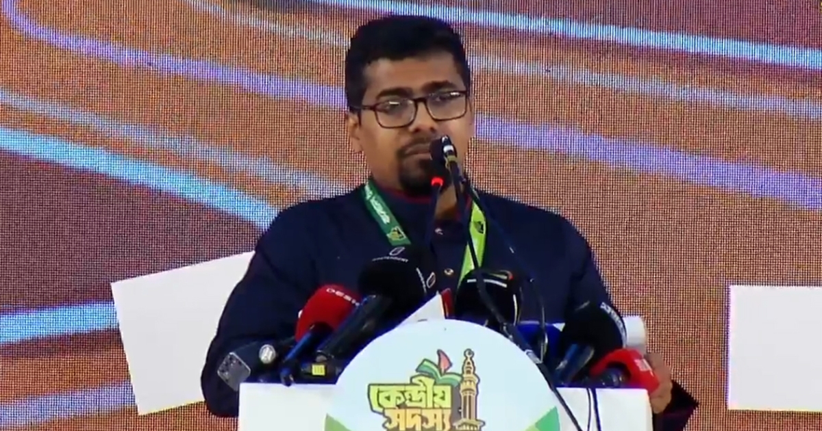 জামায়াত ক্ষমতায় আসলে কাউকে একটি ফুলের টোকাও দেওয়া হবে না : শিবির সভাপতি সাদ্দাম