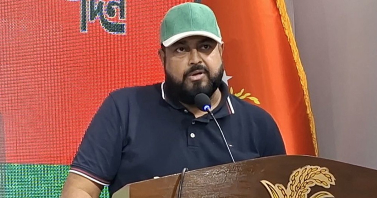 “বের করেন কোনো কিছু, আমার খুঁজে পান কিনা? ভোট আমি ধানের শীষে দিব” : ওমর সানী