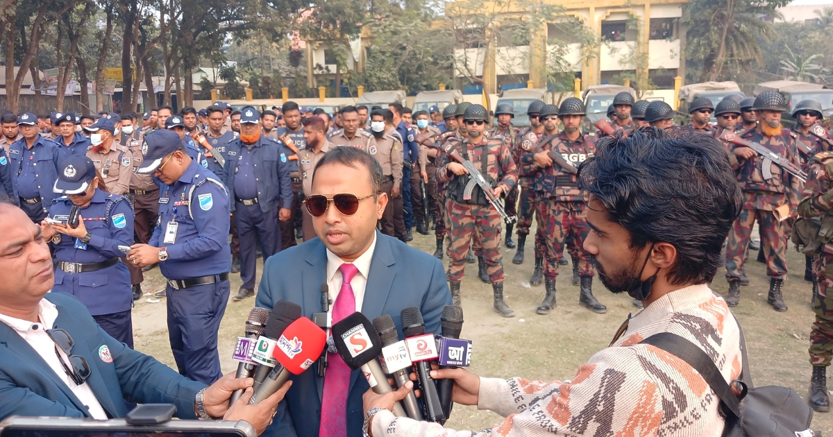 ঘাটাইলে মার্চ ডোমিনেশন অনুষ্ঠিত