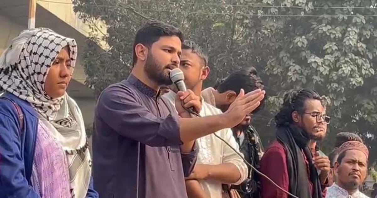 যারাই হাদি ভাইয়ের হত্যার বিচার-ইনসাফের লড়াইয়ে অকুতোভয় থাকবেন তাদের প্রতি আমাদের স্বতঃস্ফূর্ত সমর্থন : জাবের