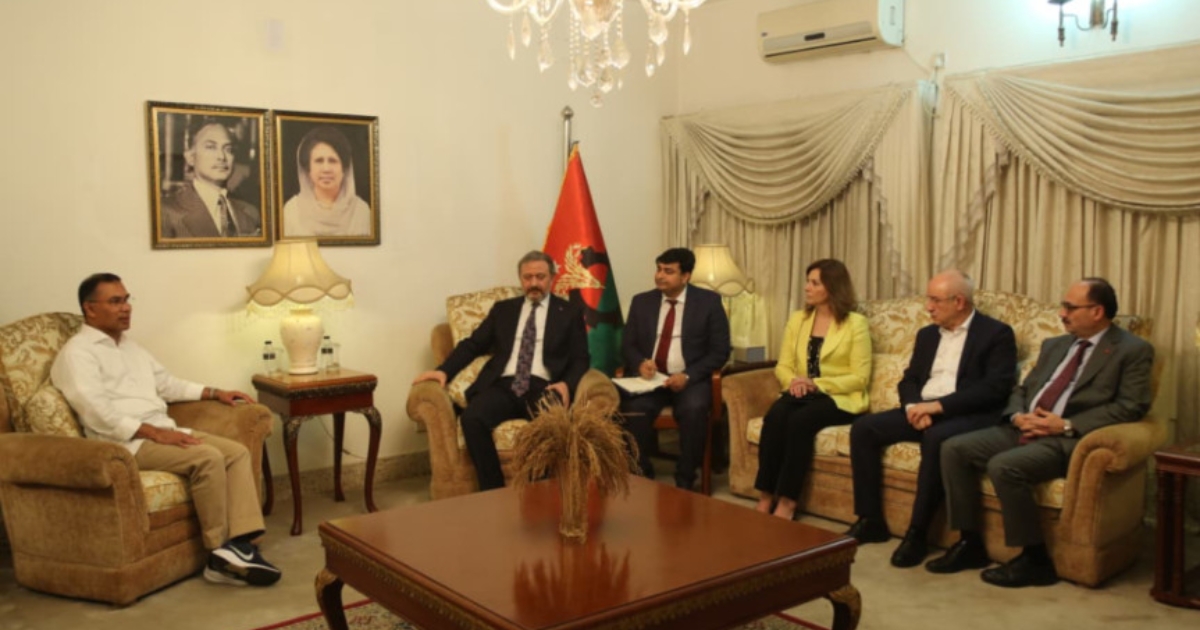 তারেক রহমানের সঙ্গে তুরস্কের রাষ্ট্রদূত ও পর্যবেক্ষক দলের বৈঠক