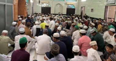 বিএনপির ভূমিধস বিজয়ে তারেক রহমানের নির্দেশনায় সিলেটের মুন্সিপাড়ায় দোয়া মাহফিল