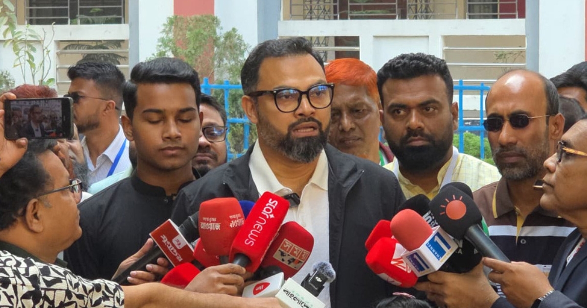 ঢাকা-১৬ আসনে ভোট পুনর্গণনার দাবি বিএনপির প্রার্থী আমিনুল হকের