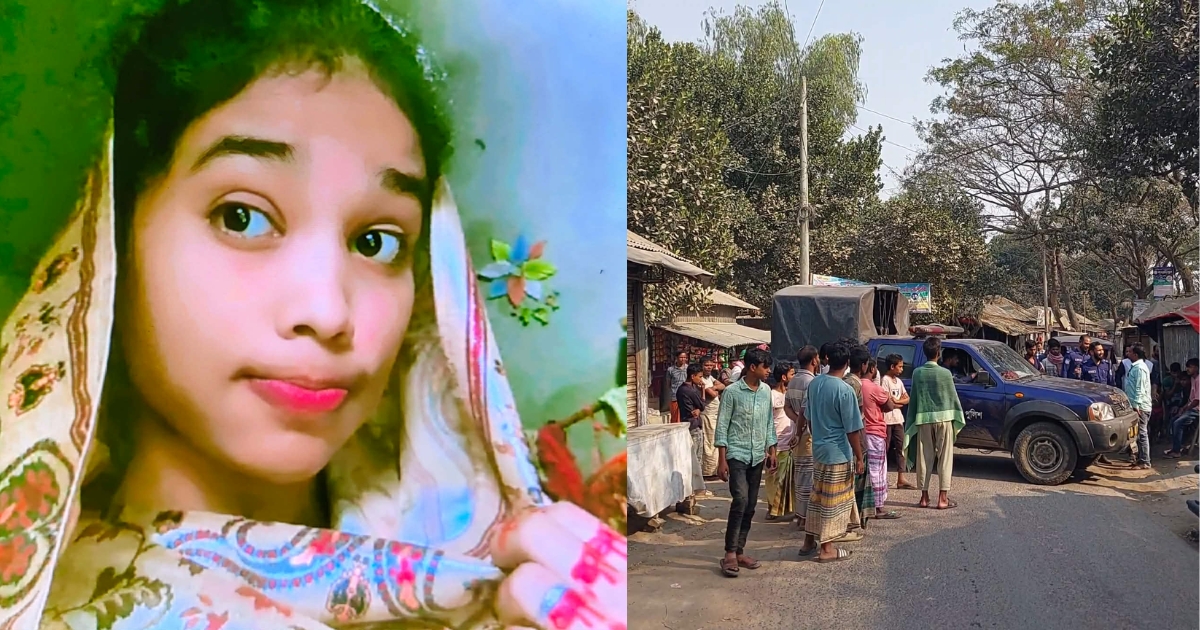 শাহজাদপুরে নামাজ না পড়ার জন্য বকাঝকা করায় পিতার উপর অভিমান করে স্কুল ছাত্রীর আত্মহত্যা