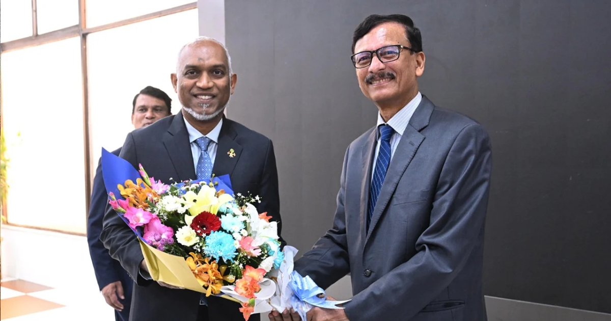 শপথ গ্রহণ অনুষ্ঠানে যোগ দিতে ঢাকায় পৌঁছেছেন মালদ্বীপের প্রেসিডেন্ট