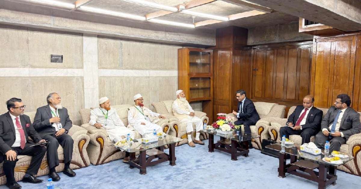 জামায়াত আমিরের সঙ্গে ভারতের পররাষ্ট্রসচিবের সৌজন্য সাক্ষাৎ