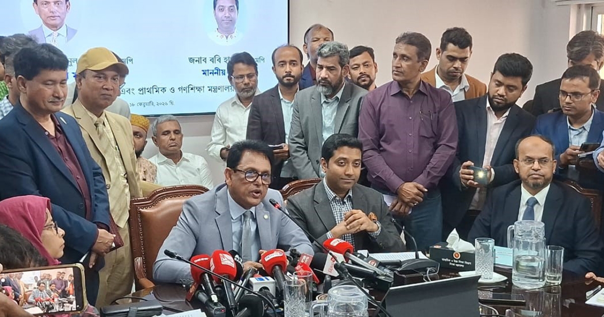 নকল-প্রশ্নফাঁস আর ফিরে আসবে না : শিক্ষামন্ত্রী এহসানুল হক মিলন