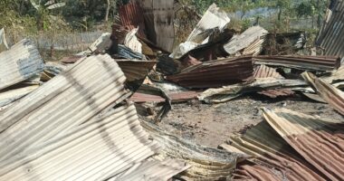 নোয়াখালীর হাতিয়ায় মধ্যরাতে ছাত্রদল নেতার বাড়িতে অগ্নিসংযোগ