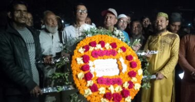 মহিপুরে প্রথম প্রহরে ভাষা শহীদদের প্রতি গভীর শ্রদ্ধা