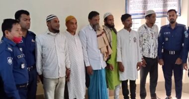 শহীদ মিনারে ফুল দিতে গিয়ে আওয়ামী লীগের ৬ কর্মী আটক