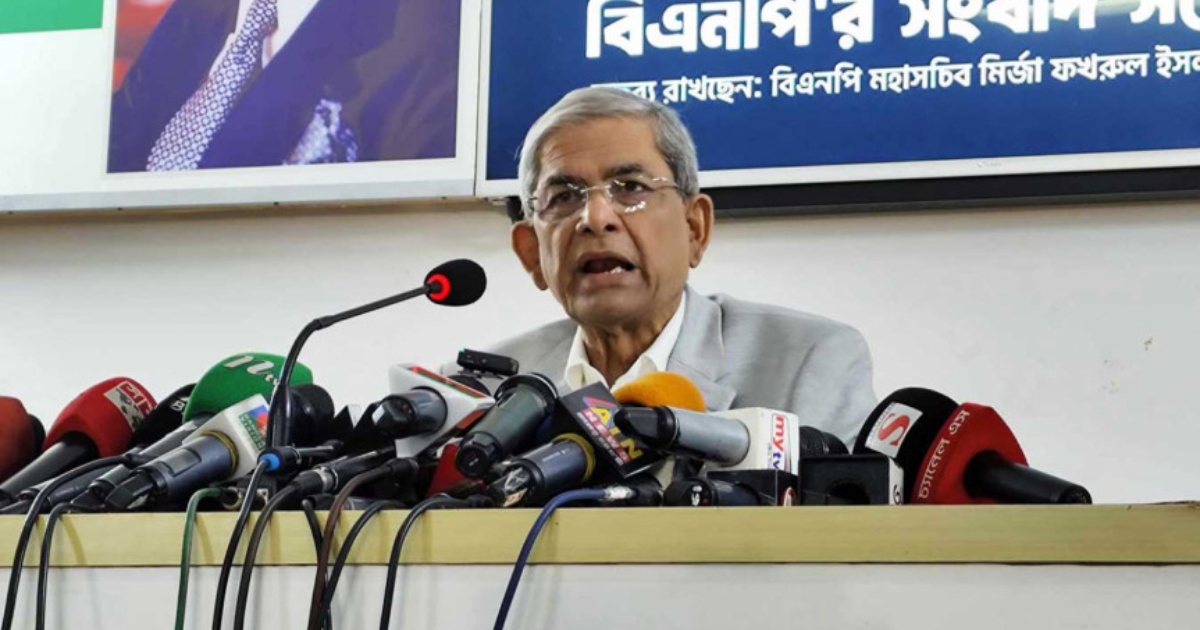 সারা দেশে আ.লীগের অফিস খোলার প্রশ্নে মির্জা ফখরুল বললেন, ‘এটা আমরা চাইনি, কার্যক্রম নিষিদ্ধ, আইন অনুযায়ী ব্যবস্থা’