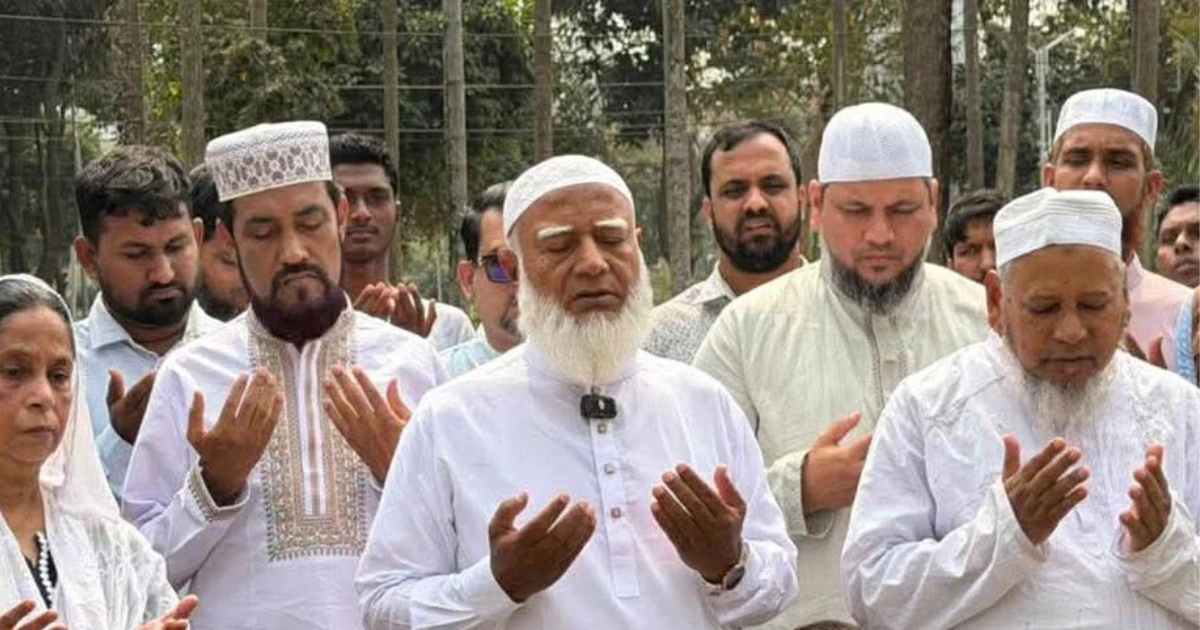 পিলখানা হত্যাকাণ্ডে শহীদদের কবর জিয়ারত জামায়াত আমিরের