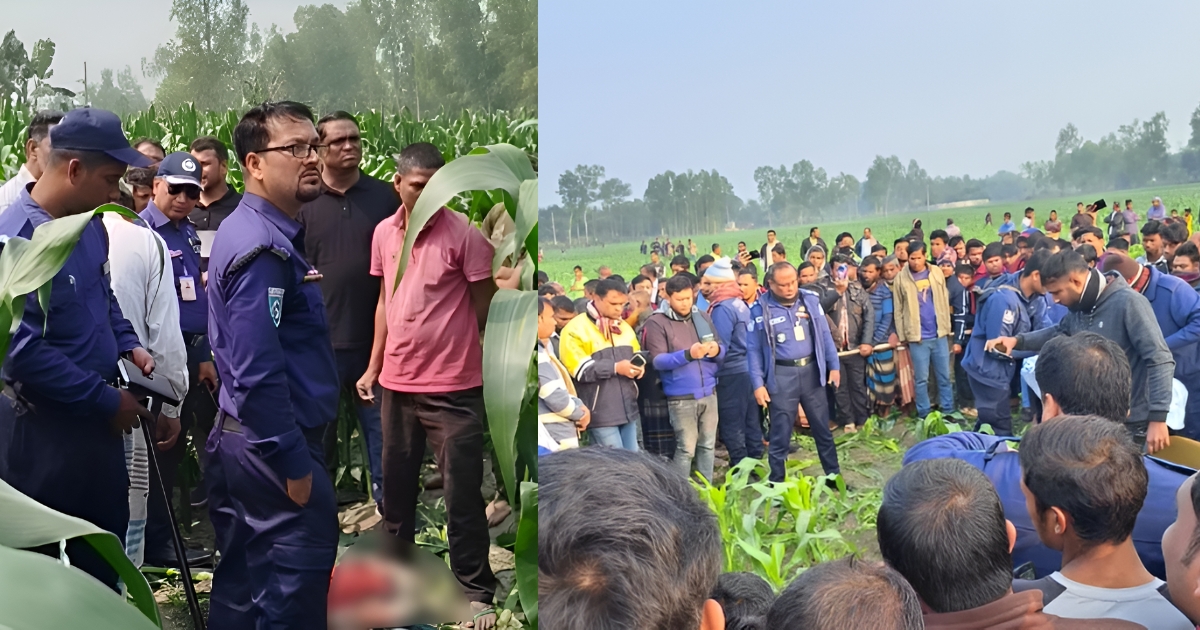 লালমনিরহাটে ভুট্টা ক্ষেত থেকে অজ্ঞাত ব্যক্তির মরদেহ উদ্ধার
