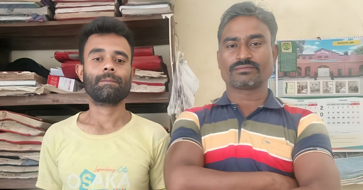 লালমনিরহাটে চাঁদাবাজির সময় দুই জন গ্রেপ্তার