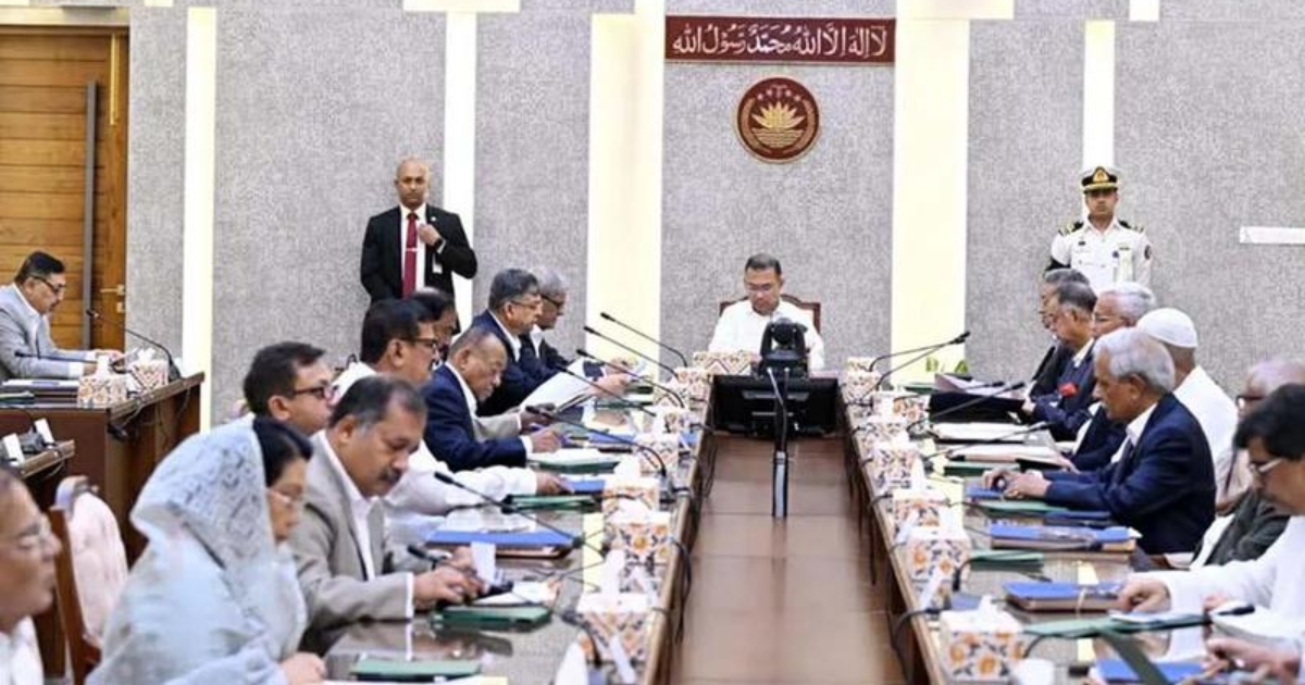 প্রধানমন্ত্রী তারেক রহমানের সভাপতিত্বে মন্ত্রিপরিষদের প্রথম সভা অনুষ্ঠিত