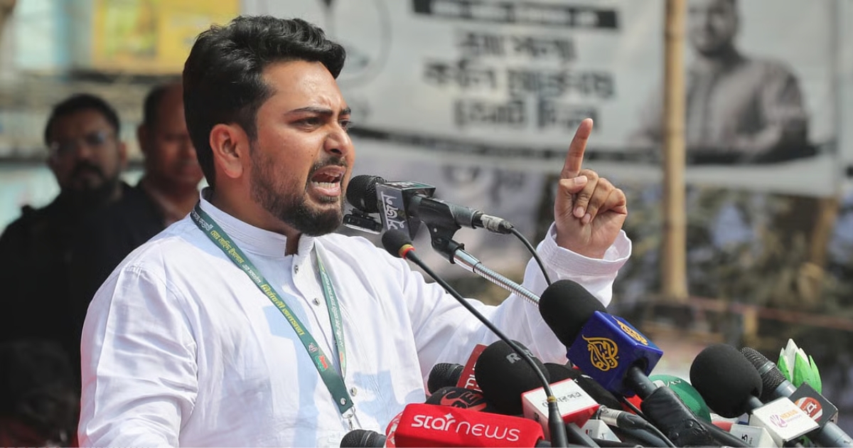 পুলিশ হত্যার বিচারের আগে অভ্যুত্থানে নিহতদের বিচার নিশ্চিত করতে হবে : নাহিদ