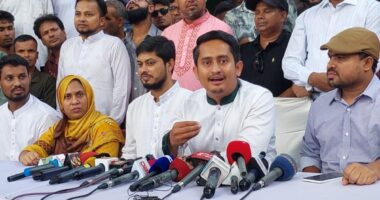 প্রধানমন্ত্রীর গাড়ির পেছনে ছাত্রদল সভাপতির দৌঁড়ানো আমাকে কষ্ট দিয়েছে : সারজিস আলম