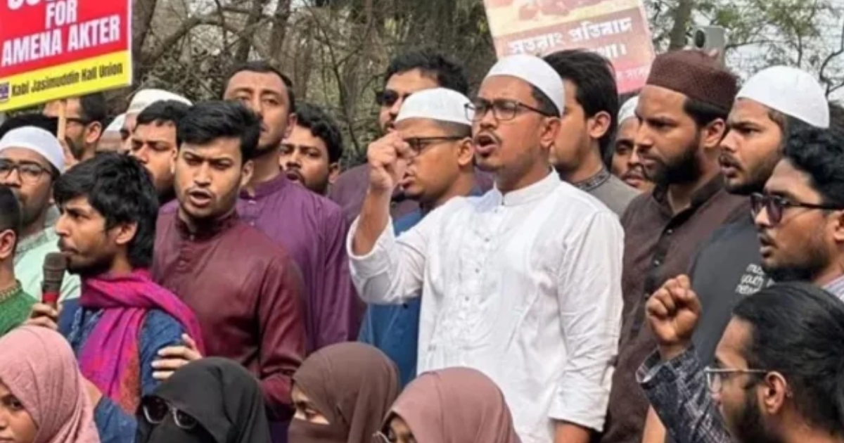 সারাদেশে মা-বোনদের ইজ্জত লুণ্ঠিত হচ্ছে : ভিপি সাদিক কায়েম