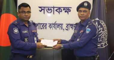 ব্রাহ্মণবাড়িয়ায় টানা ১৬তম বার শ্রেষ্ঠ এসআই মাহবুবুল আলম