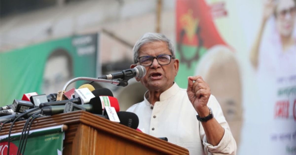 সরকারের বয়স ১৫ দিন, লক্ষ্যের দিকে দ্রুত এগিয়ে চলেছি : মির্জা ফখরুল