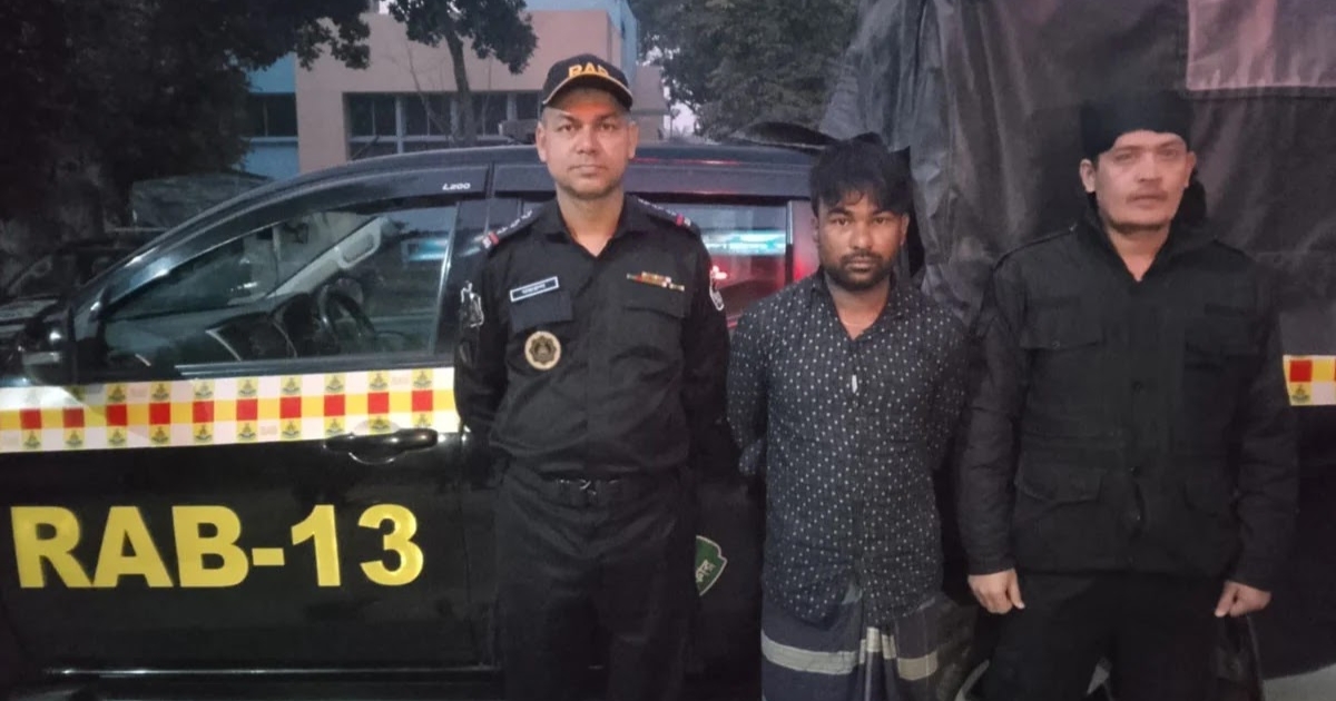 গাজীপুরে তালাকপ্রাপ্ত স্ত্রীকে হত্যার মূলহোতাকে গ্রেফতার করল র‌্যাব