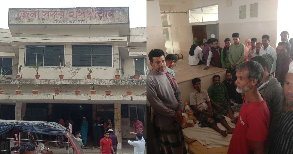 নেত্রকোনায় স্বতন্ত্র প্রার্থীর সমর্থকদের উপর হামলা