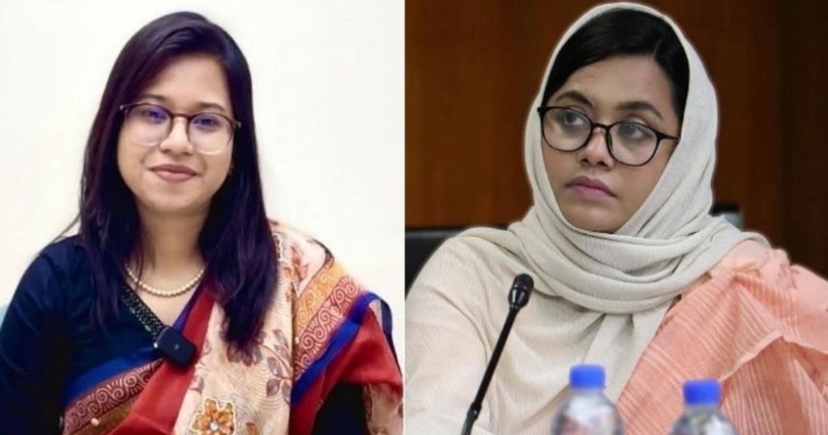 সংরক্ষিত নারী আসনে আলোচনায় এনসিপি থেকে মিতু-মনিরা শারমিন