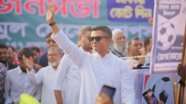 কাজী তাপসের বিশাল জনসমাবেশ, এমপি হলে ইনসাফ প্রতিষ্ঠার অঙ্গীকার : স্বতন্ত্র প্রার্থী