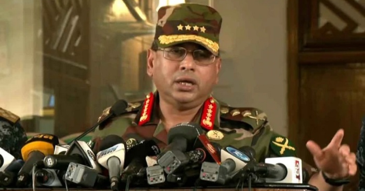 আমি জীবনে কখনো দেখিনি স্পোর্টসম্যানগাঁজা খাচ্ছে, খারাপ কাজ করে বেড়াচ্ছে : সেনাপ্রধান