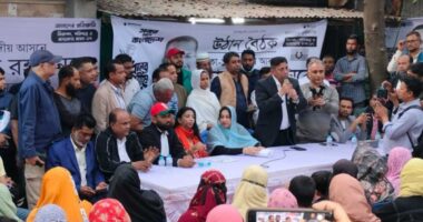 তারেক রহমানে পক্ষে কোকোর স্ত্রীর উঠান বৈঠক