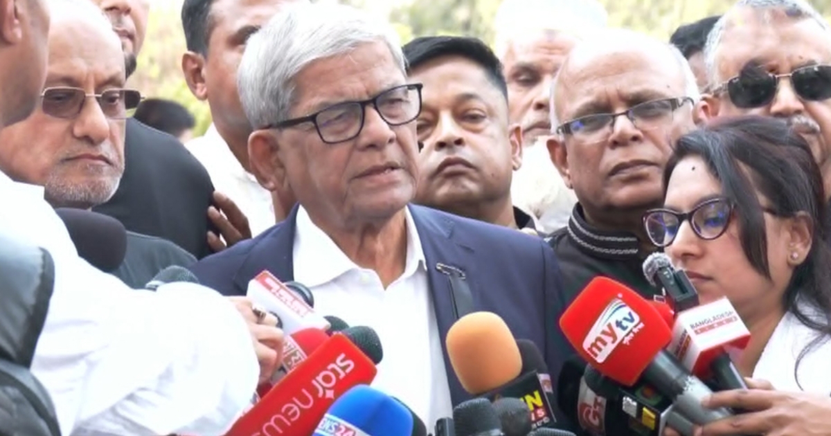 ঠাকুরগাঁওয়ে মেডিকেল কলেজের সিদ্ধান্ত হয়ে গেছে : মির্জা ফখরুল