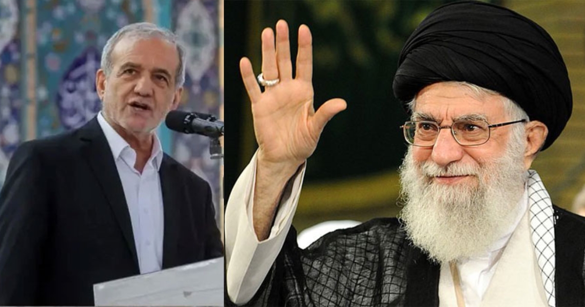প্রেসিডেন্ট পেজেশকিয়ানকে প্রধান করে ইরানে অন্তর্বর্তী নেতৃত্ব পরিষদ গঠন