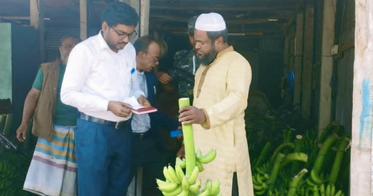 মুন্সিগঞ্জে ফলের দোকানে ভোক্তা অধিকারের অভিযান, দুই ব্যবসায়ীকে জরিমানা