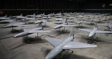 মাটির নিচে ড্রোনঘাঁটির ভিডিও প্রকাশ ইরানের