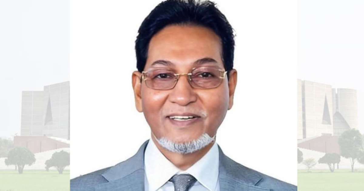 জাতীয় সংসদের চিফ হুইপ নুরুল ইসলাম মনি