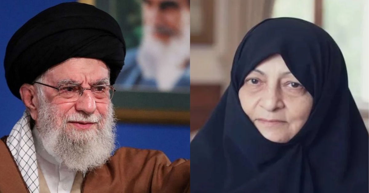 স্বামী ও মেয়েকে হারানোর পর চলে গেলেন খামেনির স্ত্রীও