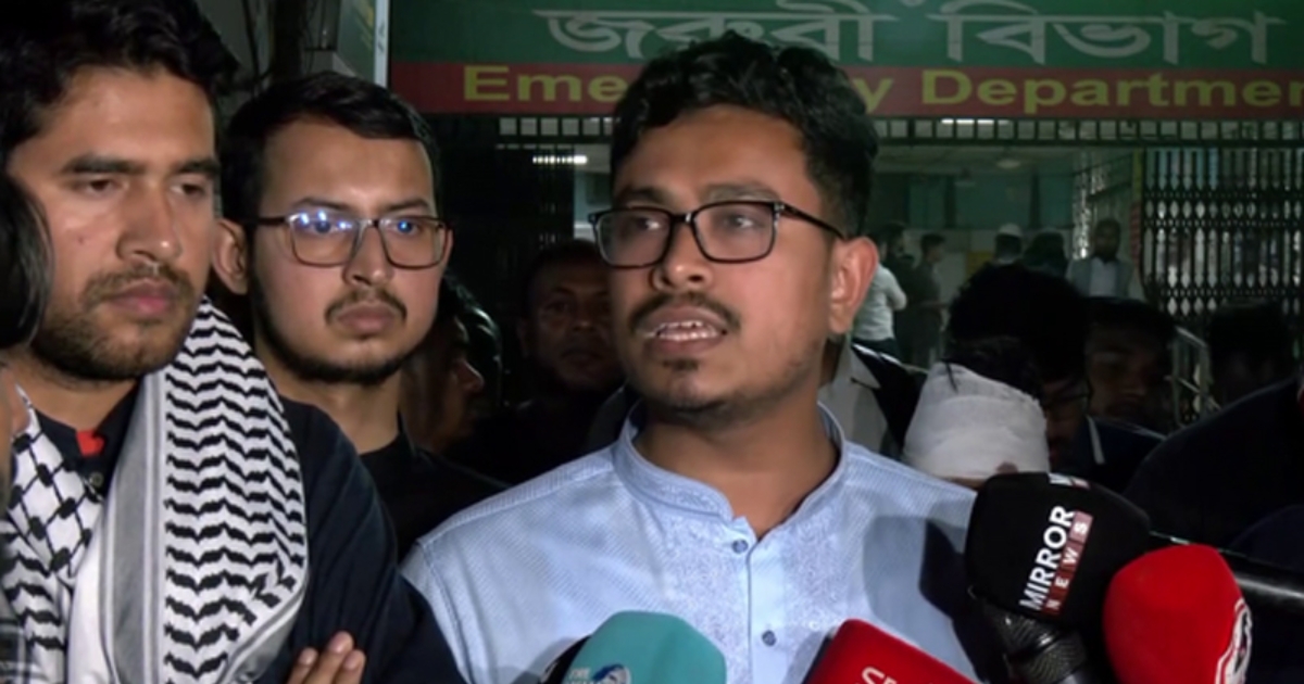 নতুনভাবে কেউ ছাত্রলীগ হতে চাইলে মেনে নেবো না : সাদিক কায়েম