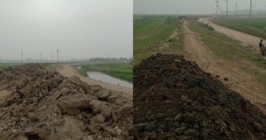 নির্ধারিত সময়ে শেষ হয়নি ফসলরক্ষা বাঁধ নির্মাণ কাজ, ফসলহানির শঙ্কায় আতঙ্কিত কৃষকরা