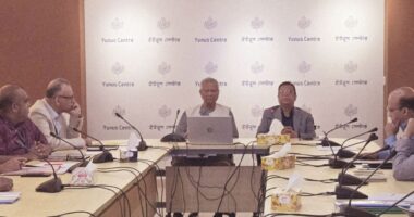 প্রধান উপদেষ্টার দায়িত্ব ছাড়ার পর আবারও নিজস্ব কর্মক্ষেত্রে ড. ইউনূস