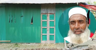 লালমোহনে শালাকে ফাঁসাতে দুলাভাইয়ের অভিনব পন্থায় নিজের বাড়িঘর ভাংচুর