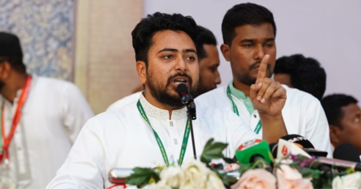 ‘হামলা-মামলার ভয় দেখিয়ে এনসিপিকে থামানো যাবে না, এসব উপেক্ষা করেই আমাদের জন্ম’ : নাহিদ ইসলাম