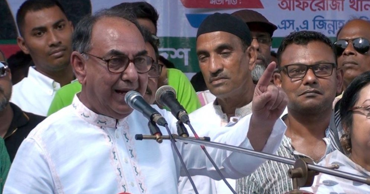 দেশে অরাজকতা নয়, সরকারকে কাজ করতে দিন: মির্জা আব্বাস