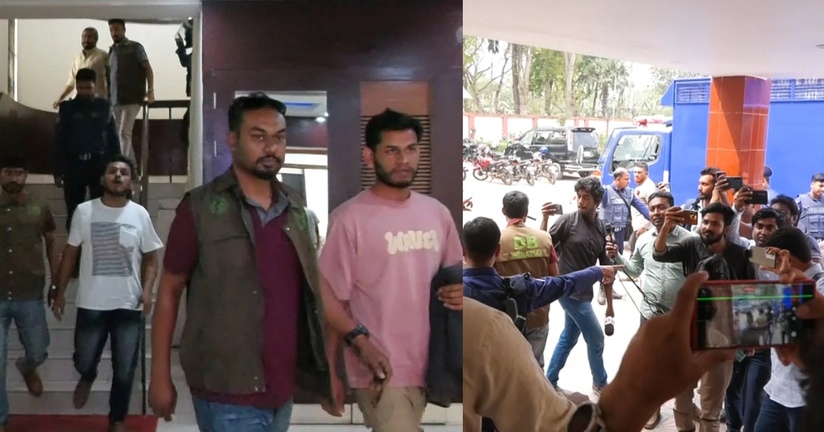 বাসে আগুন ও তেল পাম্পে ভাঙচুর ঘটনায় বৈষম্যবিরোধী ৭ নেতা গ্রেপ্তার